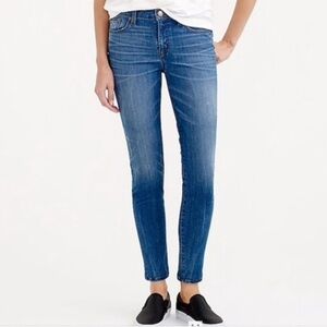 J Crew Toothpick  8” Jeans